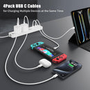 Essri USB C to USB C Cable 3FT for Apple iPhone 17 16 Charger Cord 4Pack 2