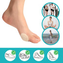 Promifun Bunion Pain Relief Pads to Wear with Shoes - 27 ct Bunion Cushion - Moleskin Protect Feet for Men and Women - Water-Resistant Self-Stick Adhesive (Multi-size) | 27 Count ( Multi-size) — 6