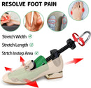 Shoe Stretcher Shoe Trees,Adjustable Length & Width for Men and Women,4-Way Adjustable Shoe Expander Widener | green — 3