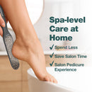 Probelle Double Sided Multidirectional Nickel Foot File Callus Remover - Immediately Reduces calluses and Corns to Powder for Instant Results, Safe Tool (Dark Grey) — 4