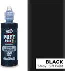 TULIP Puff Fabric Paint, 4 fl oz 3-Pack, Permanent Fabric Paint for Clothes & DIY Projects, Shiny Black — 2