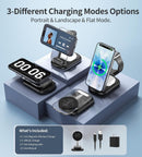 Mukiya 3 in 1 Magnetic Wireless Charging Station for Apple Devices photo 5