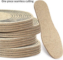 Wool Felt Insoles, 3 Pair Soft Felt Warm Shoe Insoles for Boots, 6.5mm Thick, Freely Cut, One Size Fits Most — 5
