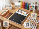 Soucolor Sketch Book 9" x 12", 100 Sheets Kids Art Sketchbook Drawing Pad | Black | 9" x 12" (Pack of 1) — 2
