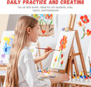 Simetufy 82 Pack 8x10 Inch Bulk Flat Canvas Boards for Painting Class | 8"x10"- 82 pack — 2