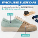 Suede & Nubuck Cleaner Kit, 2-in-1 Suede Brush & Horsehair Brush — 4