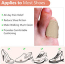 Nuanchu 60 Pcs Bunion Cushions Self-Adhesive Bunion Pads, Khaki, M — 3