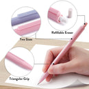 Four Candies Cute Mechanical Pencil Set, 6-Pack 0.5/0.7mm | 0.5mm + 0.7mm — 5