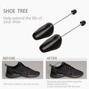 2 Pairs Plastic Shoe Tree Stretcher Shaper for Men (Black) — 3