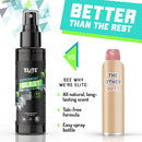 Elite Sportz Shoe Deodorizer (800+ Sprays) - Foot Spray and Shoe Odor Eliminator - No More Smelly Shoes or Stinky Feet with our Peppermint Shoe Freshener - Small Gift for Men & Women — 3