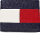 Tommy Hilfiger Men's Leather Orson RFID Bifold Wallet with Removable Passcase — 10