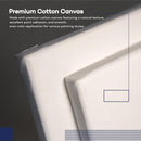 Stretched Canvases for Painting 18x24 Inch 5-Pack, 10 oz Triple Primed Acid-Free 100% Cotton Blank Canvas, Rectangular Canvas for Oil Paint Acrylics Pouring & Wet Art Media, Pour Painting | Studio | 18"x24"(5-Pack) — 3