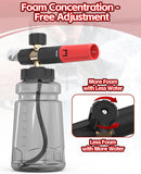 1L Wide Mouth Foam Cannon for Pressure Washer — 6