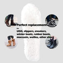 MaxW Winter Merino Wool Insoles for Women Soft Warm Shoe Inserts Fleece Shoe Pads Replacement for Slippers Boots F8 — 5