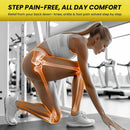 Achilles Tendonitis Insoles & Heel Pain Inserts: Dual-Layer Heel Support Inserts Cushion Impact for Achilles Tendonitis Relief & Heel Pain Relief​ - Shock Absorbing Inserts for Standing All Day - L — 3
