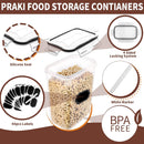 PRAKI Airtight Food Storage Containers Set with Lids - 24 PCS, BPA Free…