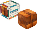 BSIRI Games Gifts and Brain Teaser Puzzles for Adults Classic Diamond Cube Puzzle Wooden 3D Puzzle Games to Challenge Mind for Fun and Educational Game — 1