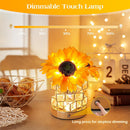 Sunflowers Flower Lamp Cordless Touch Table Lamp Birthday Gifts for Women — 2