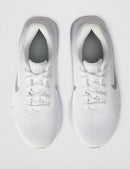 Nike Women's Flex Train Training/Workout Shoes - White/Metallic Silver/Photon Dust — 5