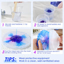 Bsrezn 2 Gallon Epoxy Resin Kit with Pumps Crystal Clear, Self-Leveling — 8