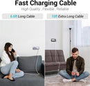 TZBAY 4-Pack (6ft 6ft 10ft 10ft) 60W USB C to USB C Fast Charging Cable 2