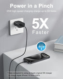 Type C Charger Fast Charging, 2Pack [10FT&6FT] Long USB C Cable with 25W Phone Super Fast Charger Block Compatible with Galaxy S26+/S25 Ultra,iPhone 18/17/16/Air/Plus/Pro Max/Duo photo 4