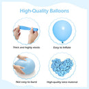 110pcs Light Blue Balloon Arch Kit with 18 12 10 5 inch Balloons — 3