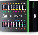 Ohuhu 36 Oil-Based Colors Oil Paint Set, 12ml/0.42oz x 36 Tubes Non-Toxic | 36 Colors — 1