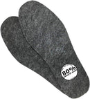 Wool Felt Warm Insoles Soft Winter Replacement Inserts for Boots & Shoes — 1