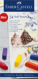 Faber-Castell Creative Studio Soft Pastel Mini Sticks (1.25”) - 24 Vivid Colors — 6