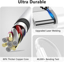 LDHTY USB C to USB C Cable, 60W [3FT+6FT] USBC Fast Charging Cord, 2-Pack 3