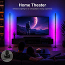 sylvwin Corner Floor Lamp,Smart Ambient Light for Gaming Room — 6