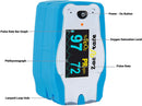 Zacurate Cute Digital Fingertip Pulse Oximeter for Small Finger Clip, SpO2 Blood Oxygen Saturation Monitor with OLED display - Animal theme — 2