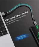 etguuds USB A to USB C Cable, 5-Pack (3/3/6/6/10 ft) Fast Charging Type C 4