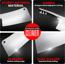 Utopia Kitchen Meat Cleaver Knife 7 Inch Bone Chopper Stainless Steel — 5