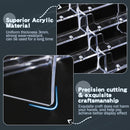xydstay Acrylic 4-Tier Business Card Holder for Desk with 8 Pockets — 3