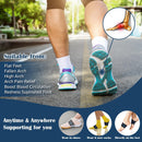DR. POTTER+ Arch Support Sleeves for Plantar Fasciitis Relief, Adjustable Compression Bands with Removable Arch Support Pads for Fallen Arches, High Arch, Flat Feet, Feet Pain Relief - Black — 4