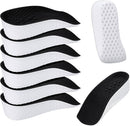 3 Pairs Height Increase Insoles for Shoes, Black, 1.4 Inch — 1