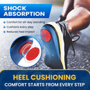 PCSsole Heavy Duty Plantar Fasciitis Insoles, 250+lbs Arch Support - Blue - Mens 9-9.5 | Womens 11-11.5(11.02")(278MM) — 5