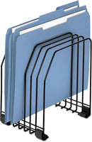 Fellowes 72112 Desktop Organizer, 11 Sections, Wire, 9" x 11-3/8" x 8", Black — 6