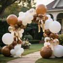Brown Balloon Arch Kit 111Pcs 18 12 5 Inch Latex Party Balloons Garland for Birthday Baby Shower Wedding Engagement Anniversary Christmas Party Decorations — 6