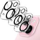 JETech Camera Lens Protector for iPhone 15/15 Plus, 3-Pack photo 1