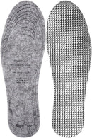 Thermal Insoles - 2 Pairs Soft Warm Felt Insoles - Aluminum Sole - Double Sided Usable - Freely Cut - One Size Fits Most — 5
