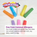 Colorations Jumbo Washable Sidewalk Chalk Set, 20 Pieces, 8 Assorted Colors — 7
