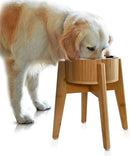 ZPirates Elevated Dog Bowls for Large Breed - 15-Inch High - 74oz
