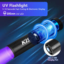 KISREL 50g UV Resin Kit with Light, Fast Curing & Bonding in Seconds — 3