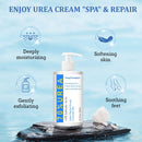 10.1 Oz - Urea Cream 70% plus Salicylic Acid 2% for Dry Cracked Feet, Heels, Knees, Elbows and Hands, Moisturizes, Softens and Removes Calluses Dead Skin - Dark Blue — 5