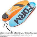 FORM Premium Insoles Unisex Memory Foam Inserts | Anti-Fatigue Shoe Insoles for Work Boots, Running & Hiking | Shock-Absorbing, Arch Support & All-Day Comfort | Men's 8-8.5, Women's 9.5-10 — 3