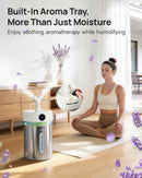Feekaa Stainless Steel Humidifier, 4L/1Gal Cool Mist Humidifiers for Bedroom,…