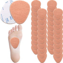 Syhood 40 Pcs Metatarsal Foot Pads, 1/4 Inch Felt,Skin Color,Flat 1